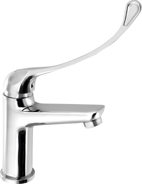 Bruckner SCHMITZ stojánková umyvadlová baterie, lékařská páka, chrom 863.004.1