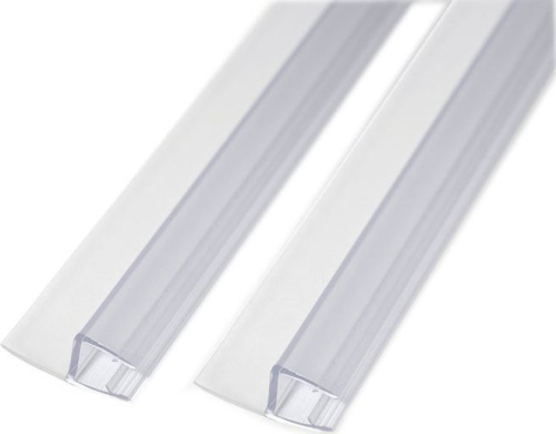 Gelco Set svislých těsnění mezi skla 8mm NDGL03