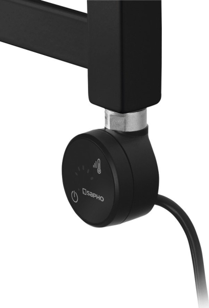 Sapho MOA topná tyč s termostatem a bluetooth, 600 W, černá MOA-B-600