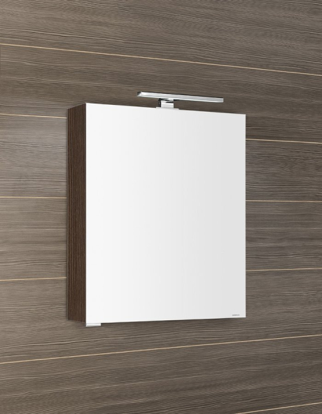 Sapho MIRRÓ galerka s LED osvětlením, 60x70x16cm, levá/pravá, borovice rustik MC060-0016
