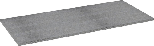Sapho Deska DTDL 580x18x440mm, dub stříbrný DT058-1111