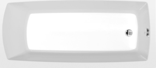Polysan LILY obdélníková vana 140x70x39cm, bílá 72201