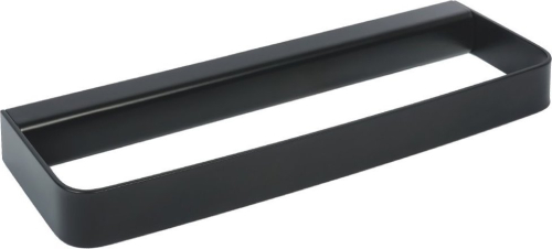 METAFORM BELLA držák ručníků na bok skříňky 250mm, černá mat FA115NE