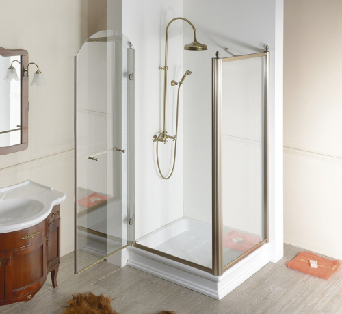 Gelco ANTIQUE obdélníkový sprchový kout, 900x800 mm, L varianta GQ1290LCGQ5680C