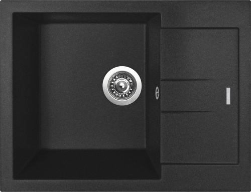 Granitový dřez Sinks AMANDA 650 Metalblack + Vitalia G11474