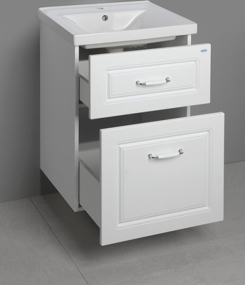 Aqualine FAVOLO umyvadlová skříňka 52x72, 5x44cm, bílá mat FV255