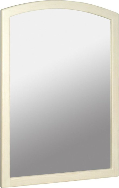 Sapho RETRO zrcadlo v dřevěném rámu 65x91cm, starobílá 1685