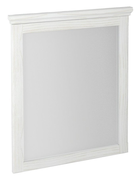Sapho CROSS zrcadlo v dřevěném rámu 60x80cm, starobílá CR211