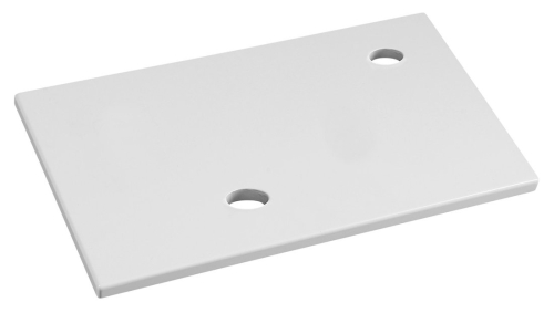Sapho MINOR deska pod umývátko 40x22, 5cm, baterie vpravo, litý mramor, bílá MR405