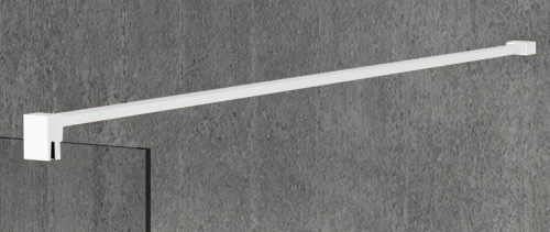 Gelco VARIO WHITE jednodílná sprchová zástěna do prostoru, kouřové sklo, 800 mm GX1380GX2215