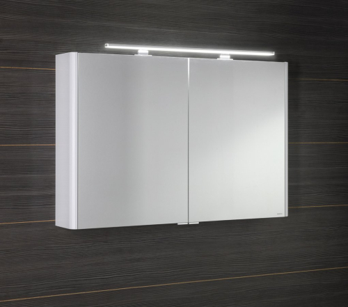 Sapho LUCIE galerka s LED osvětlením, 106x70x17cm, bílá LU105-0030