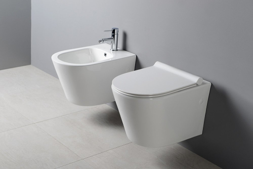 Sapho PACO bidet závěsný, 36x52cm, bílá PZ2012