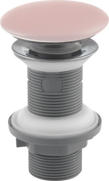 Isvea Umyvadlová výpust 5/4“, click-clack, keramická zátka, 20-70mm, růžová mat Salmon 38TP0167I