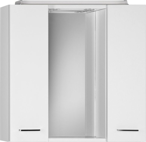 Aqualine ZOJA/KERAMIA FRESH galerka s LED osvětlením, 70x60x14cm, bílá 45025