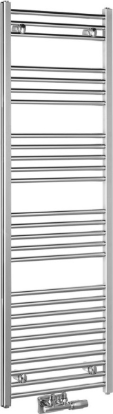 Aqualine ALYA otopné těleso rovné 500x1600mm, středové připojení, chrom LLS304