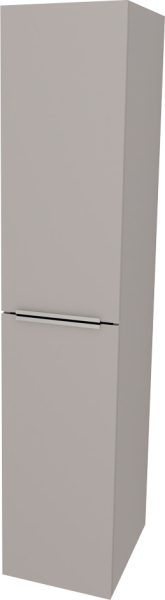 Mereo Mailo, koupelnová skříňka vysoká 170 cm, chrom madlo, Multidecor, Arktická šedá CN594LPARS1