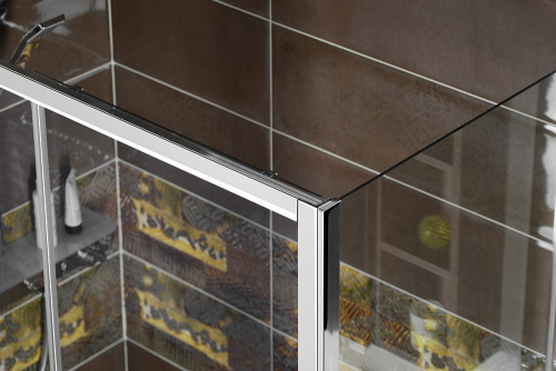 Polysan DEEP sprchové dveře 1100x1650mm, čiré sklo MD1116