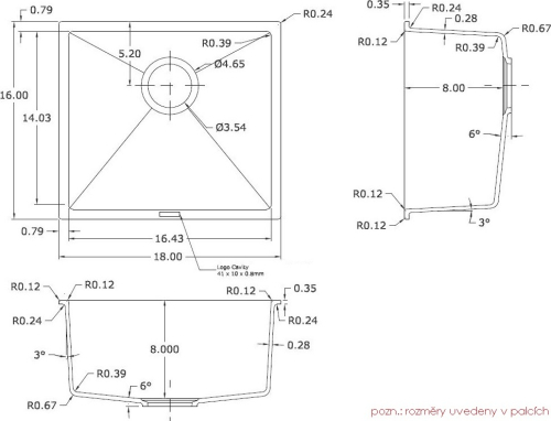 Granitový dřez Sinks FRAME 457 Pureblack + Flexia G7726