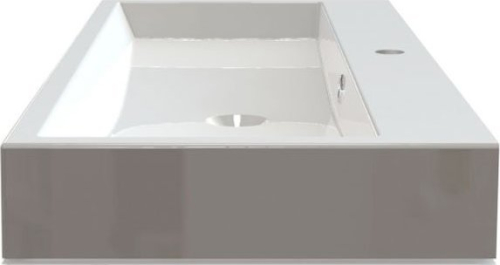 Sapho ORINOKO umyvadlo, litý mramor, 100x42cm, bílá OR100