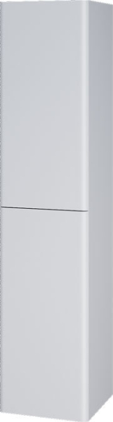 Mereo Siena, koupelnová skříňka 155 cm vysoká, L/P, bílá lesk CN414LP