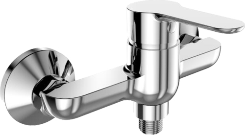Mereo Sprchový set: Nástěnná sprchová baterie 100 mm, se sprch. soupravou, talířovou a ruční sprchou CB610AZL