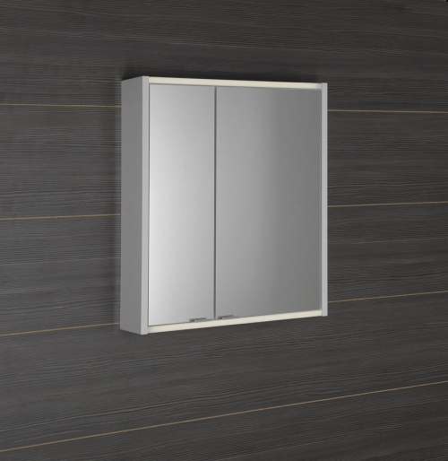 Sapho BATU galerka 60x71x15cm, 2x LED osvětlení, bílá 1141120