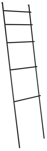 Sapho DEBUT sušák ručníků na opření 500x1860x32mm, černá mat SE121