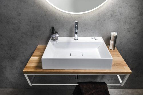 Sapho WOODY deska 906x28x463mm, masiv přírodní dub WDS900-70