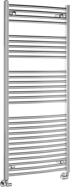 Aqualine ALYA otopné těleso oblé 600x1420mm, chrom LLC204
