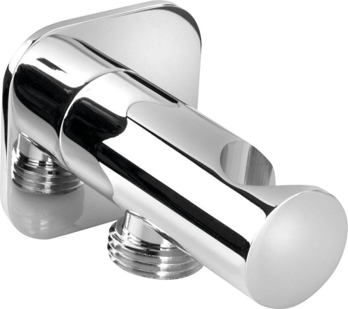 Sapho Držák sprchy kulatý, pevný, s vyústěním, chrom SG403