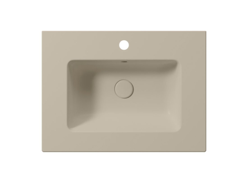 GSI PURA keramické umyvadlo Slim 62x46cm, creta mat 8884108