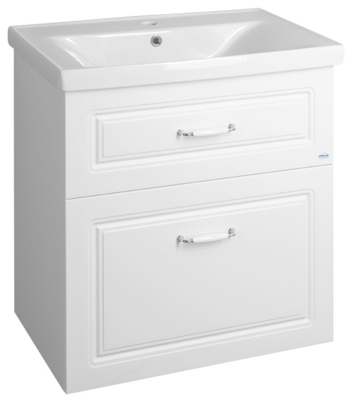 Aqualine FAVOLO umyvadlová skříňka 67x72, 5x44, 6cm, bílá mat FV270