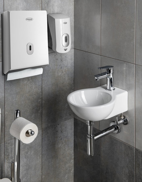 Aqualine EMIKO zásobník papírových ručníků 253x350mm, bílá 1319-80
