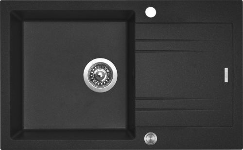 Granitový dřez Sinks LINEA 780 Granblack+VITALIA LI78030VICL