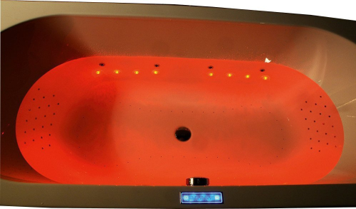 Polysan CHROMO PLANE vnitřní bodové barevné osvětlení vany, 16 RGB LED diod 91405