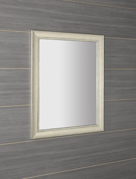 Sapho CORONA zrcadlo v dřevěném rámu 72, 8x92, 8cm, champagne NL720