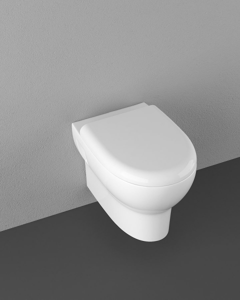 Isvea ABSOLUTE závěsná WC mísa, Rimless, 35x50cm, bílá 10AB02002