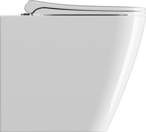 GSI NUBES WC mísa stojící, Swirlflush, 35x52cm, spodní/zadní odpad, bílá ExtraGlaze 961011