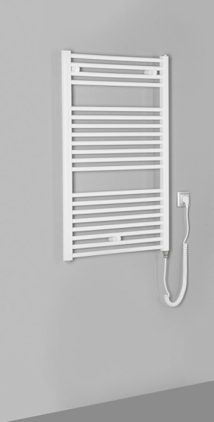 Aqualine DIRECT-E elektrické otopné těleso rovné 600x960 mm, 400 W, bílá ILE96T