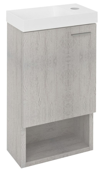 Sapho LATUS XI umyvadlová skříňka 30x53x16, 5cm, dub Polar LT711-1010