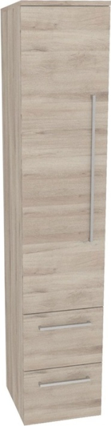 Mereo Bino, koupelnová skříňka vysoká 163 cm, levá, Multidecor, Dub Kronberg světlý CN697DKRS