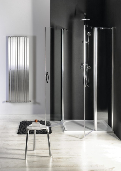 Gelco ONE sprchové dveře s pevnou částí 1100 mm, čiré sklo GO4811