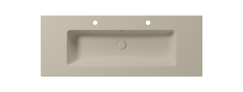 GSI PURA keramické dvojumyvadlo Slim 122x46cm, creta mat 8887208