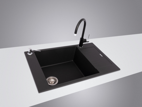 Granitový dřez Sinks VARIO 780 Granblack + Polo GR G6530