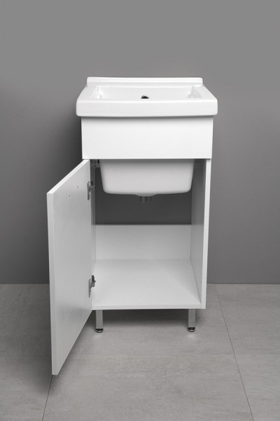 Aqualine Skříňka pod výlevku 43x70x49, 6cm, bílá 57034