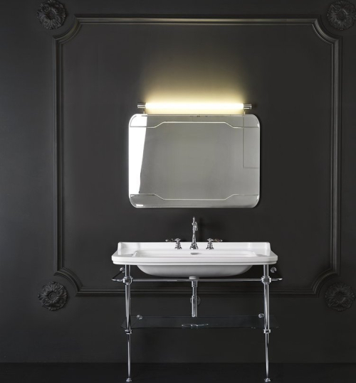Kerasan WALDORF keramické umyvadlo 120x55cm, 3 otvory, bílá 4144K1-3