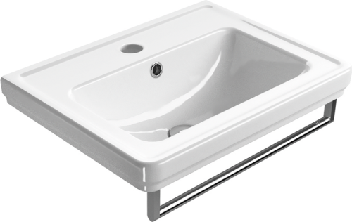 GSI CLASSIC čelní držák ručníků 75cm, chrom PACL75