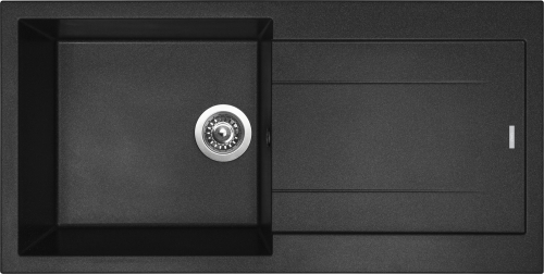 Granitový dřez Sinks AMANDA 990 NANO Nanoblack TLAM990500N6