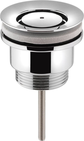 Sapho Umyvadlová výpust 5/4“, neuzavíratelná, design zátka, 3-65mm, chrom CV2005