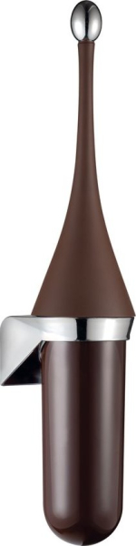 MARPLAST COLORED WC štětka závěsná, ABS, Soft Touch, hnědá A65801MA